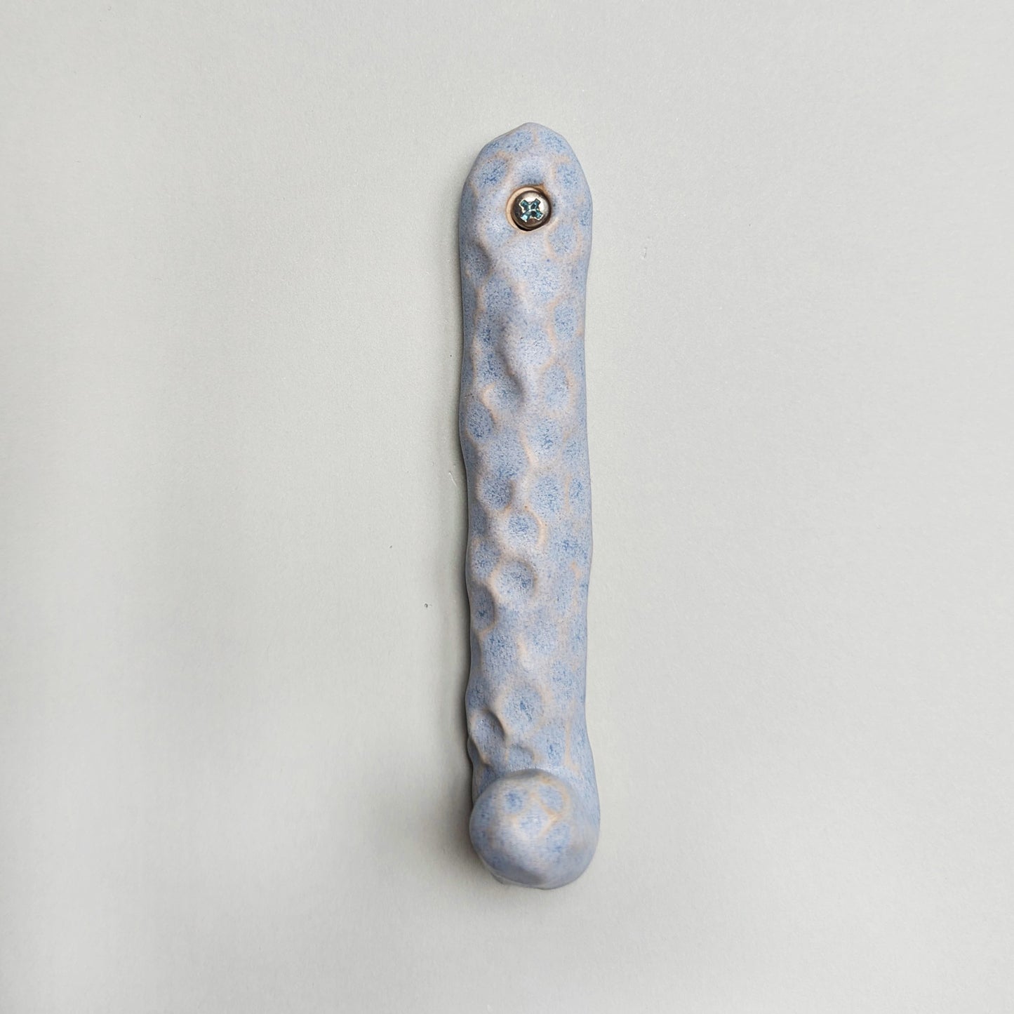 Wall hook single ~ blue
