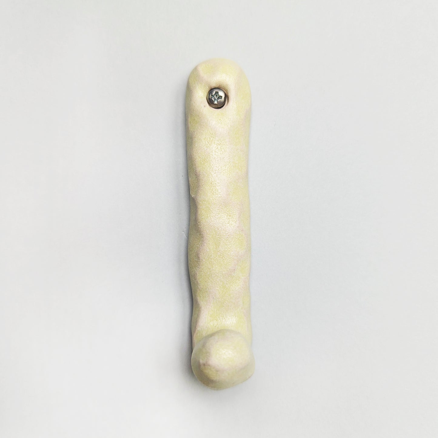 Wall hook single ~ yellow