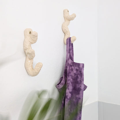 Wall hook freeform ~ 3 hooks