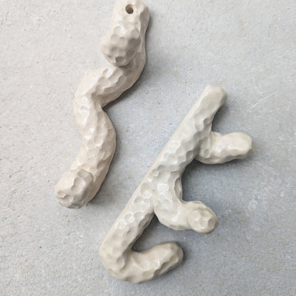 Wall hook freeform ~ 3 hooks