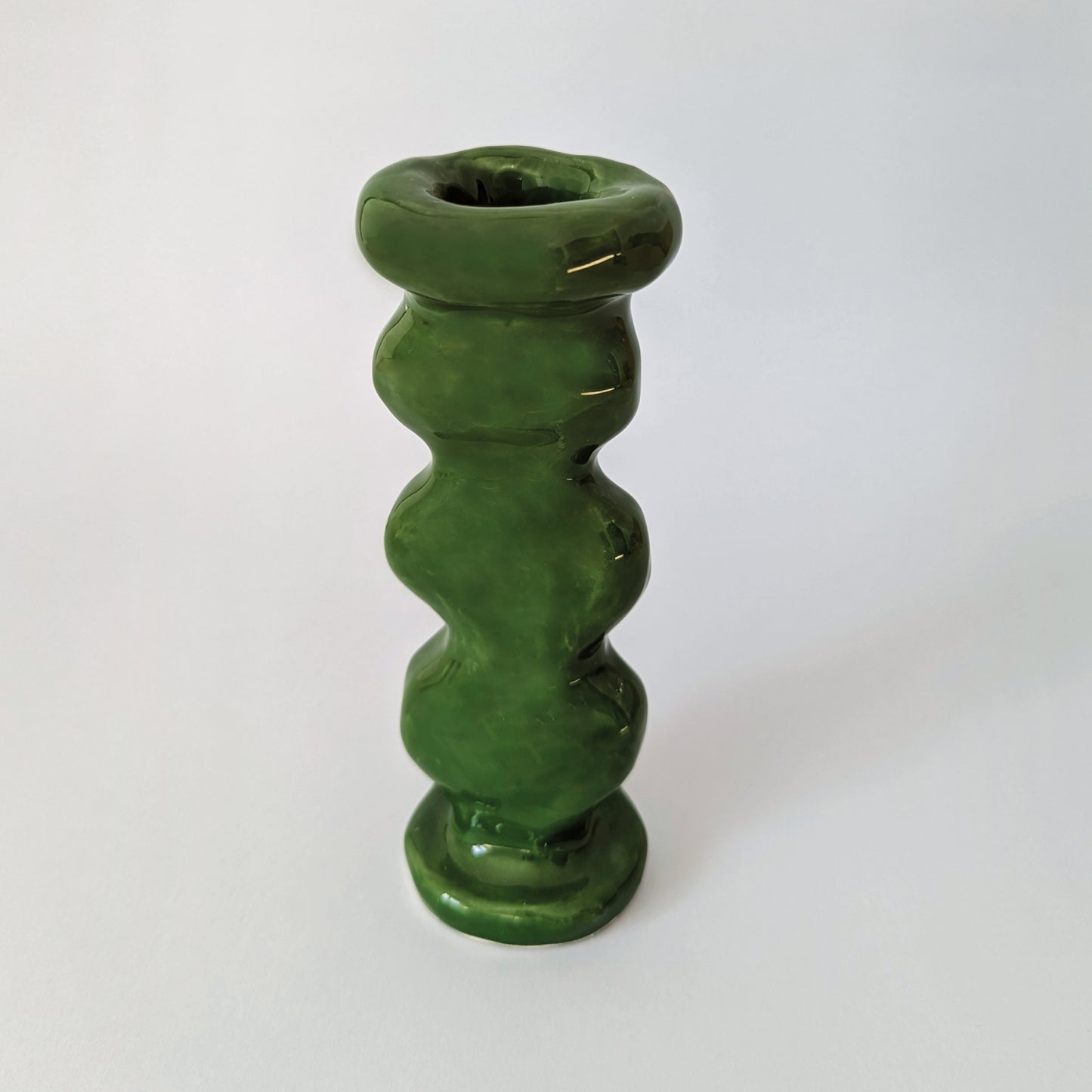 Candle holder ~ green